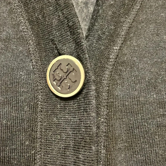 Tory Burch wool light weight soft cardigan sz XS 006 - Picture 3 of 4